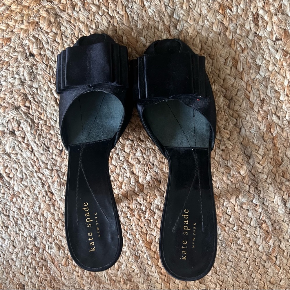 Kate Spade Satin Slides